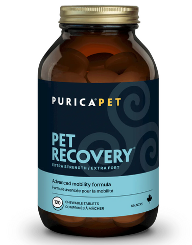 Purica Pet Recovery - Extra Strength - Whole Body Health for Pets (Chewable Tablets)