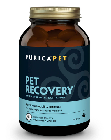 Purica Pet Recovery - Extra Strength - Whole Body Health for Pets (Chewable Tablets)
