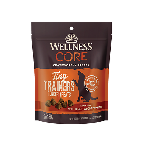 Wellness CORE Tiny Trainers Tender Turkey & Pomegranate Dog Treats 6oz