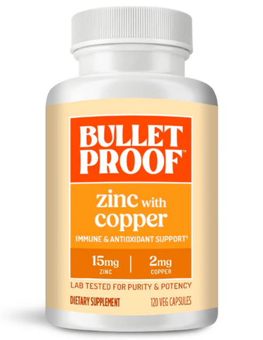 Bulletproof Zinc with Copper