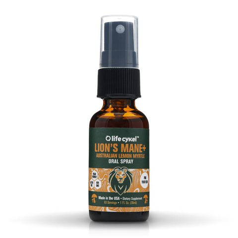 Lifecykel Lion's Mane and Lemon Myrtle Oral Spray