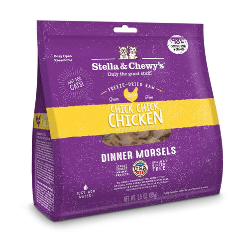 Stella & Chewy’s Chick, Chick Chicken Freeze-Dried Raw Dinner Morsels