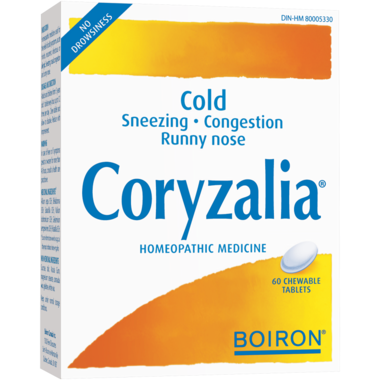 Boiron Coryzalia Cold 60 Tablets