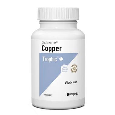 Trophic Copper Chelazome (90 Caplets)