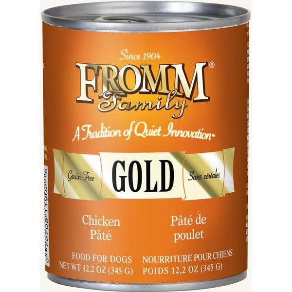 Fromm Gold Chicken Pate Canned Dog Food 12.2oz Can