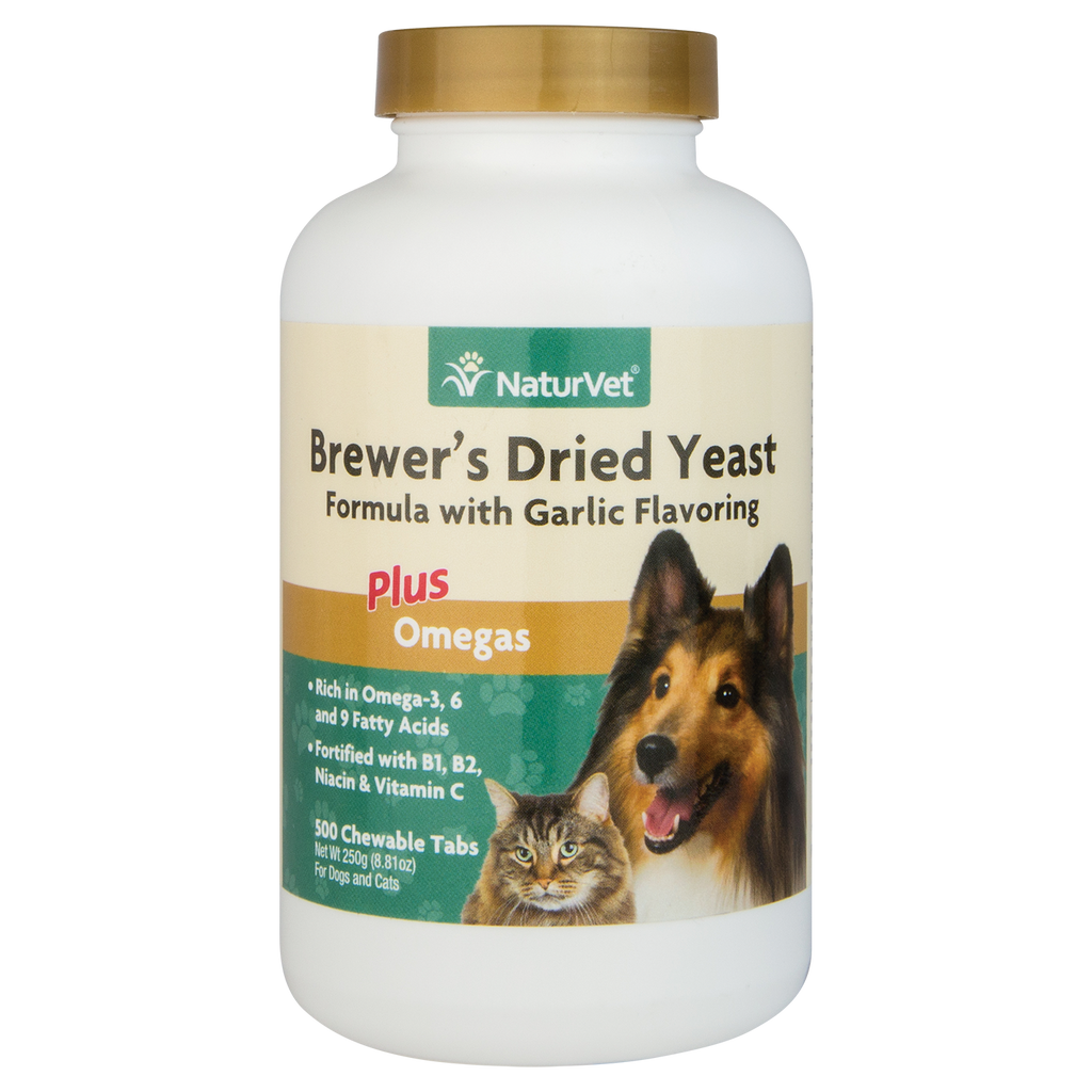 NaturVet Brewer s Dried Yeast Formula with Garlic Flavoring