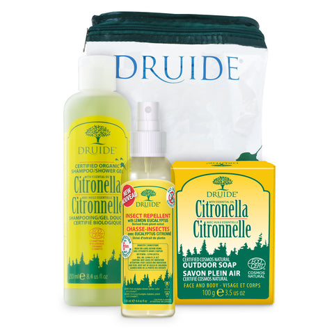 Druide Citronella Outdoor Adventure Kit (3pc Kit)