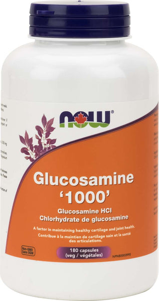 NOW Foods Glucosamine HCI 1000mg (180 VegCaps)