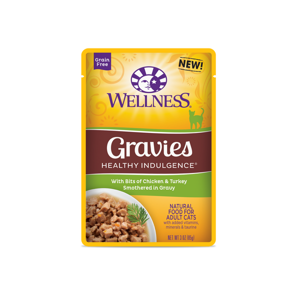 Wellness Healthy Indulgence Gravies Chicken & Turkey (3 oz), EXPIRES AUG 2024