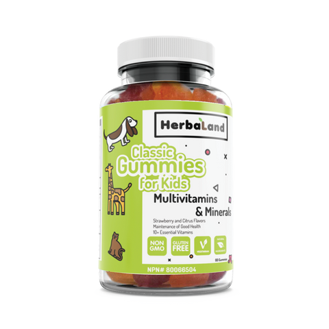 Herbaland Classic Gummies For Kids: Multivitamins (60 Gummies)