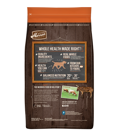 Merrick Grain Free Real Texas Beef + Sweet Potato Recipe - Dog Dry Food