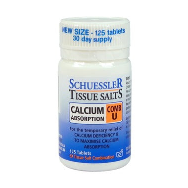 Martin & Pleasance Comb U Calcium Absorption (125 Tabs)