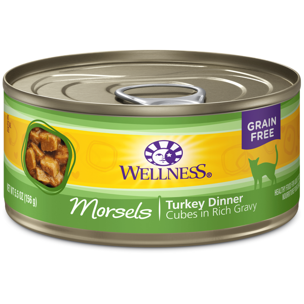Wellness Complete Health™ Morsels Turkey Dinner Cat Wet Food