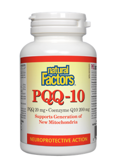 Natural Factors PPQ-10 - PQQ 20mg · Coenzyme Q10 200mg (60 Softgels)