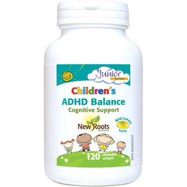 New Roots Herbal Children’s ADHD Balance (120 Softgels) - Expires Sept 2024