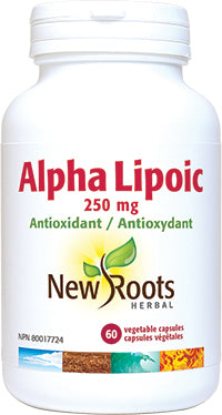 New Roots Herbal Alpha Lipoic 250mg