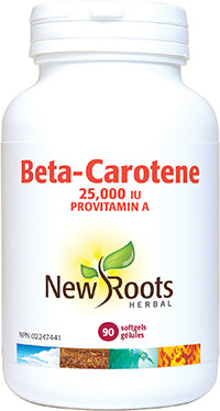 New Roots Herbal Beta-Carotene (90 Softgels)