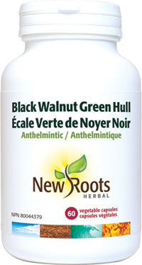 New Roots Herbal Black Walnut Green Hull (60 Veg Caps)