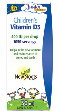 New Roots Herbal Children’s Vitamin D3 (30 ml)