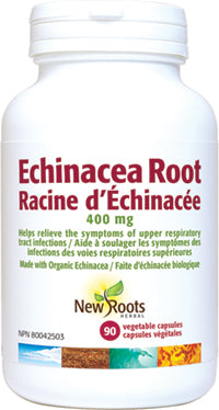 New Roots Herbal Echinacea Root 400mg (90 Veg Caps)