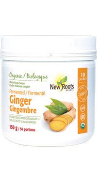 New Roots Herbal Fermented Ginger (150g Powder)