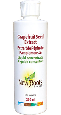 New Roots Herbal Grapefruit Seed Extract. 250ml - Expires May 2026