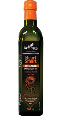 New Roots Herbal Heart Organic Smart Safflower Oil 500ml