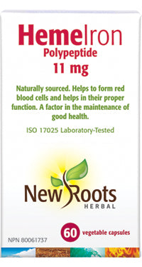 New Roots Herbal Heme Iron Polypeptide 11mg