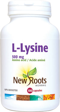 New Roots Herbal L-Lysine 500mg