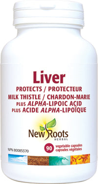 New Roots Herbal Liver Protects with Milk Thistle