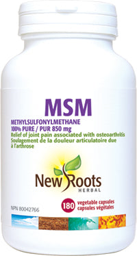 New Roots Herbal MSM 850mg