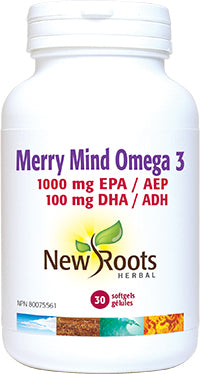 New Roots Herbal Merry Mind Omega (30 Softgels)