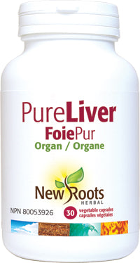 New Roots Herbal Pure Liver (30 Veg Caps)