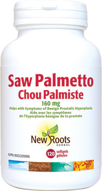 New Roots Herbal Saw Palmetto 160mg