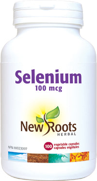 New Roots Herbal Selenium 100mcg (100 Veg Caps)