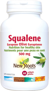 New Roots Herbal Squalene 500mg (60 Softgels)