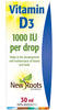 New Roots Herbal Vitamin D3 1000 IU Liquid
