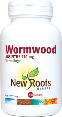 New Roots Herbal Wormwood 270mg (100 Veg Caps)