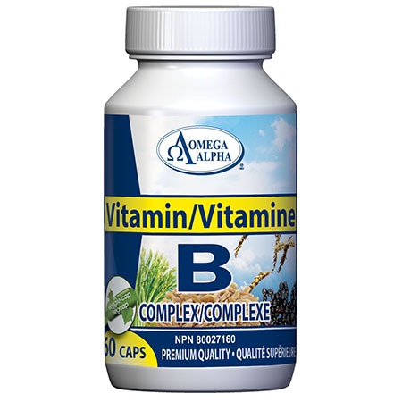 Omega Alpha Vitamin B-Complex 60 caps