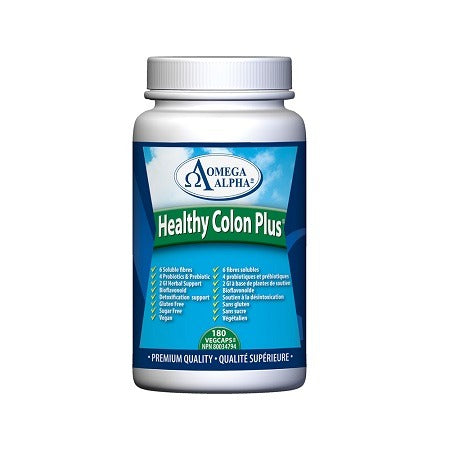 Omega Alpha Healthy Colon Plus (180 VegCaps)