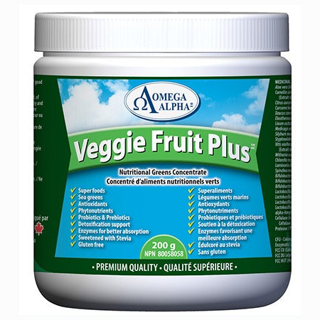 Omega Alpha Veggie Fruit Plus Powder