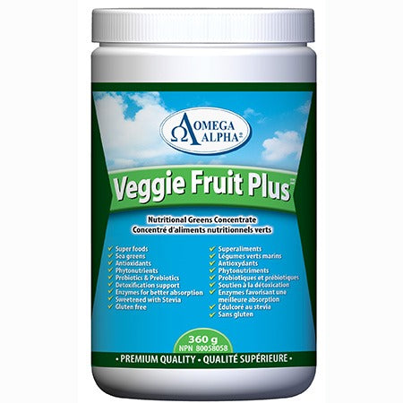 Omega Alpha Veggie Fruit Plus Powder
