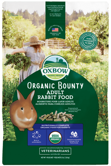 Natural rabbit top pellets
