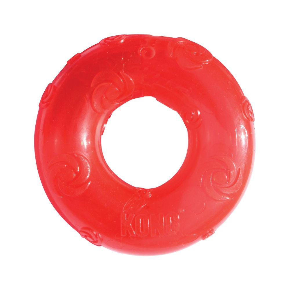 Kong squeezz ring dog toy store