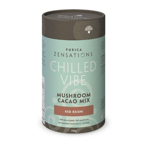 PURICA Zensations Chilled Vibe - Red Reishi Mushroom Cacao Mix