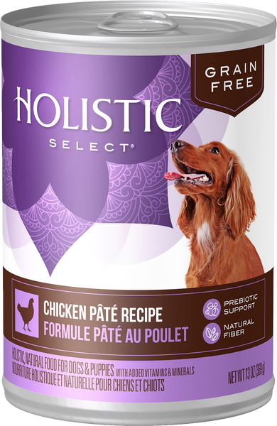 Holistic Select GRAIN FREE Chicken Pâté Recipe 13oz Can