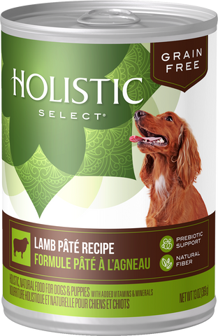 Holistic Select GRAIN FREE Lamb Pâté Recipe 13oz Can