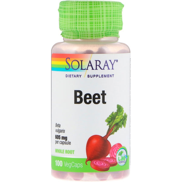 Solaray Beet Root 605 mg (100 VegCaps)