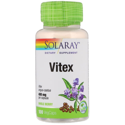 Solaray Vitex 400 mg (100 VegCaps)