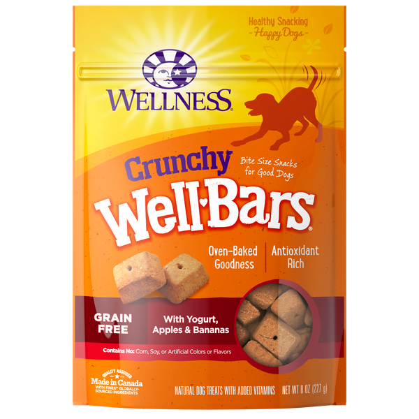 Wellness WellBars Yogurt, Apples & Bananas